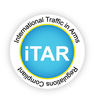 international traffic in arms compliance badge